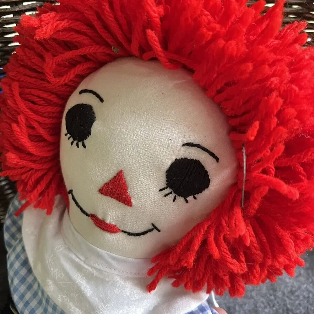 Raggedy Andy Doll Handmade 18
